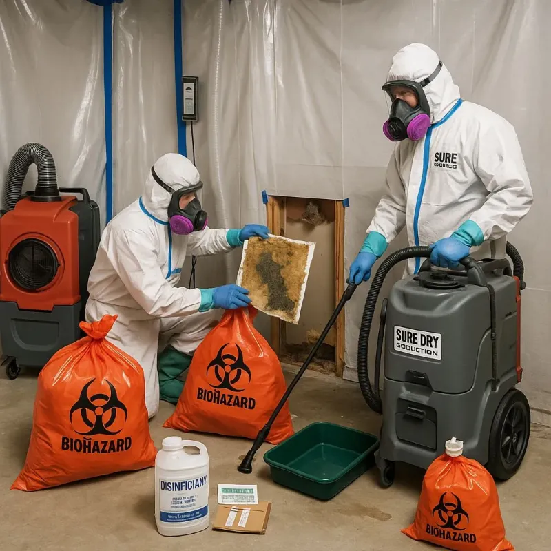 Contaminated Water Handling Protocols process in Pickens County, AL